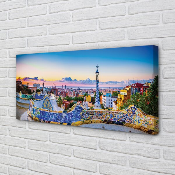 Tablouri canvas Spania panoramă a orașului