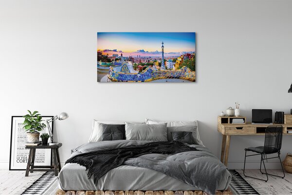 Tablouri canvas Spania panoramă a orașului