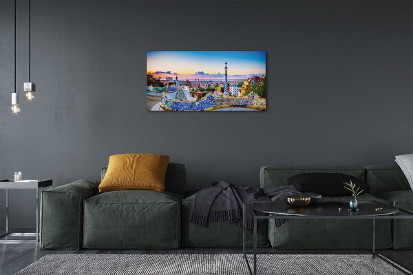 Tablouri canvas Spania panoramă a orașului