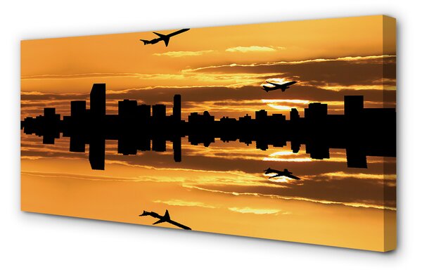 Tablouri canvas Avioane Sun City