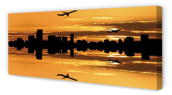 Tablouri canvas Avioane Sun City