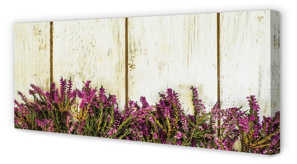 Tablouri canvas placi de flori violet