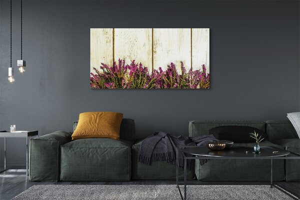 Tablouri canvas placi de flori violet