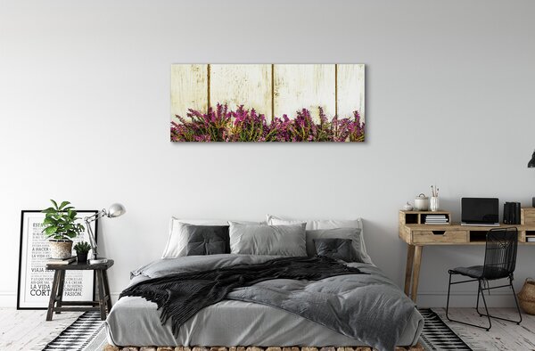 Tablouri canvas placi de flori violet