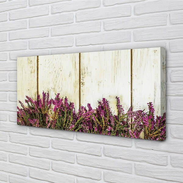 Tablouri canvas placi de flori violet