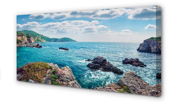 Tablouri canvas munți Sea Grecia
