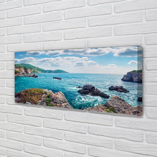 Tablouri canvas munți Sea Grecia