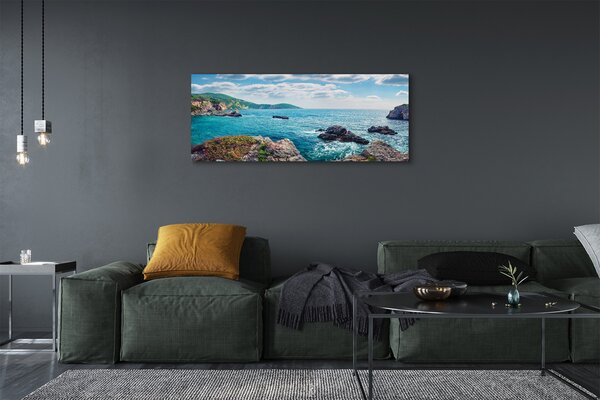 Tablouri canvas munți Sea Grecia