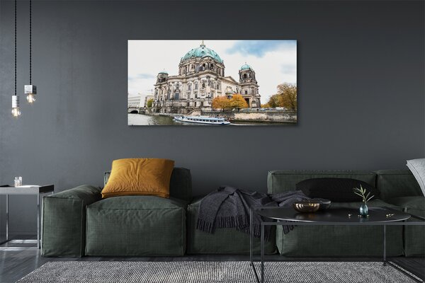 Tablouri canvas Germania Berlin River Cathedral