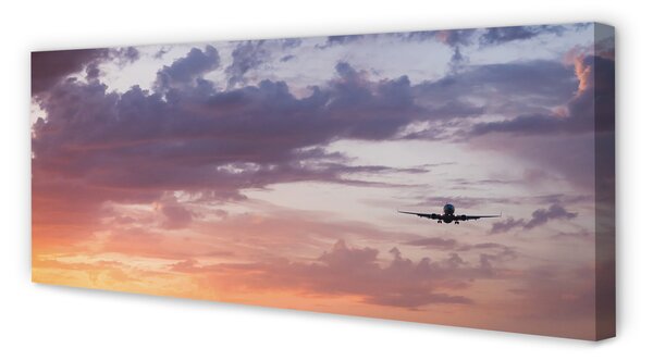 Tablouri canvas Nori aeronave ușoare cer
