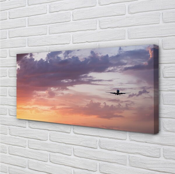 Tablouri canvas Nori aeronave ușoare cer