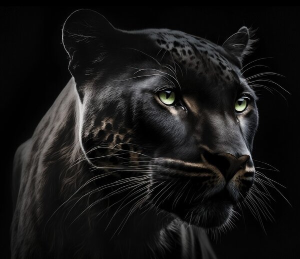 Fototapet - Pantera Neagră (147x102 cm)