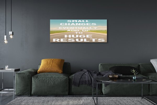 Tablouri canvas Street prerie cer