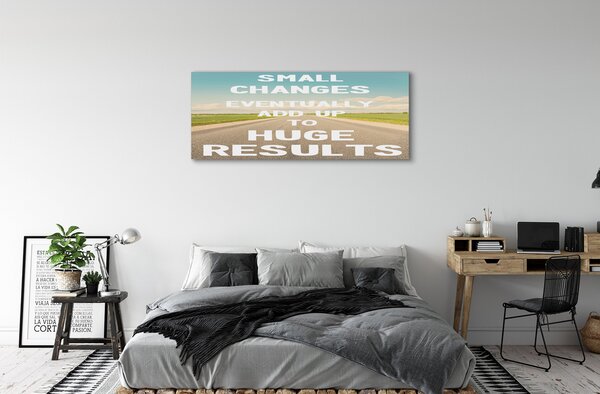 Tablouri canvas Street prerie cer