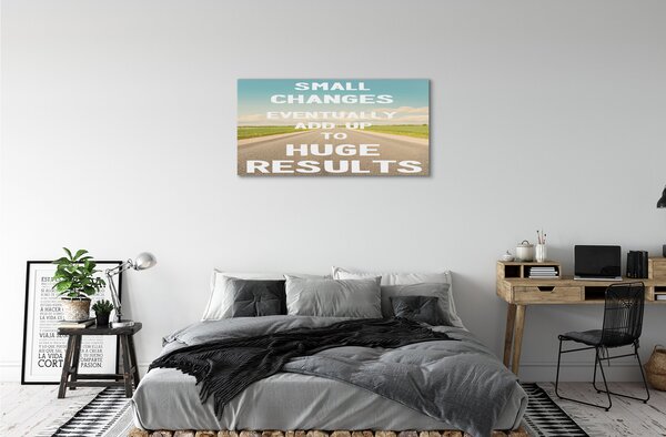 Tablouri canvas Street prerie cer