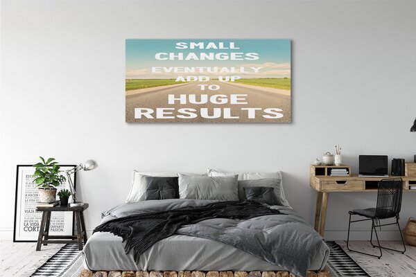 Tablouri canvas Street prerie cer