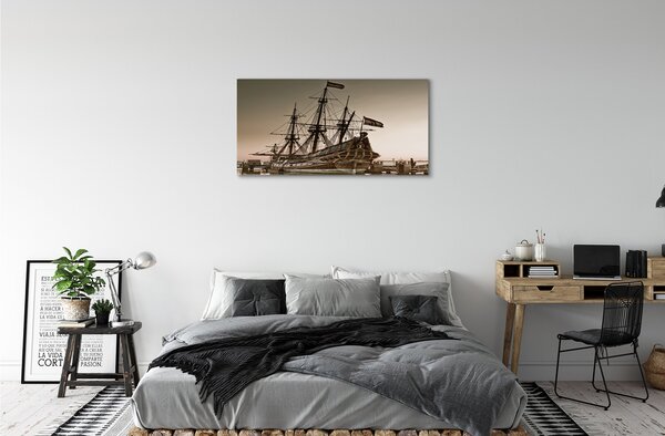 Tablouri canvas Nava vechi cer mare
