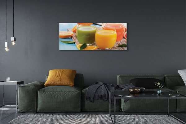 Tablouri canvas pahare Cocktail-uri colorate