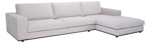 Canapea modulara Grandio cu taburet White S01