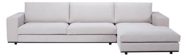 Canapea modulara Grandio cu taburet White S01
