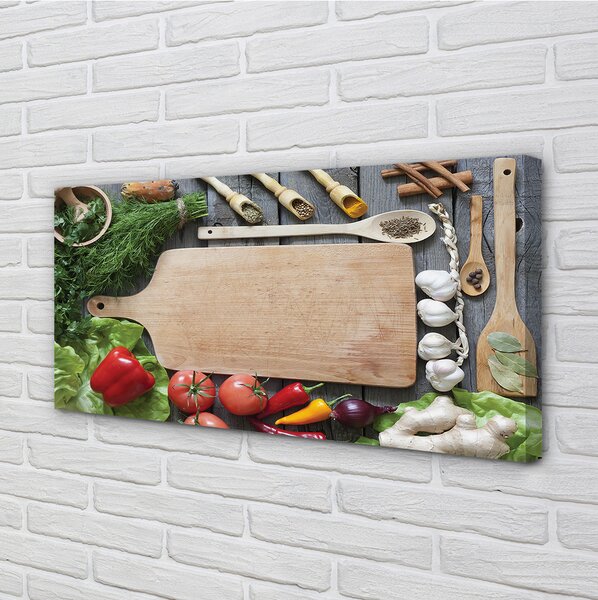 Tablouri canvas Consiliul de patrunjel condiment