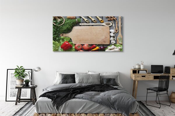 Tablouri canvas Consiliul de patrunjel condiment