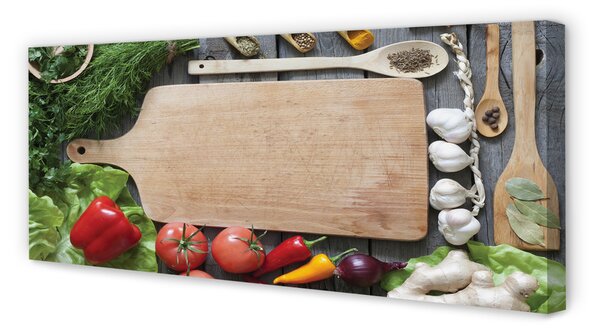 Tablouri canvas Consiliul de patrunjel condiment