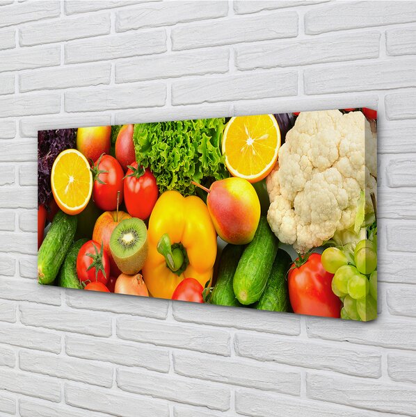 Tablouri canvas Conopida Kiwi castravete
