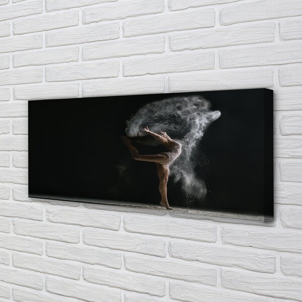 Tablouri canvas femeie de fum