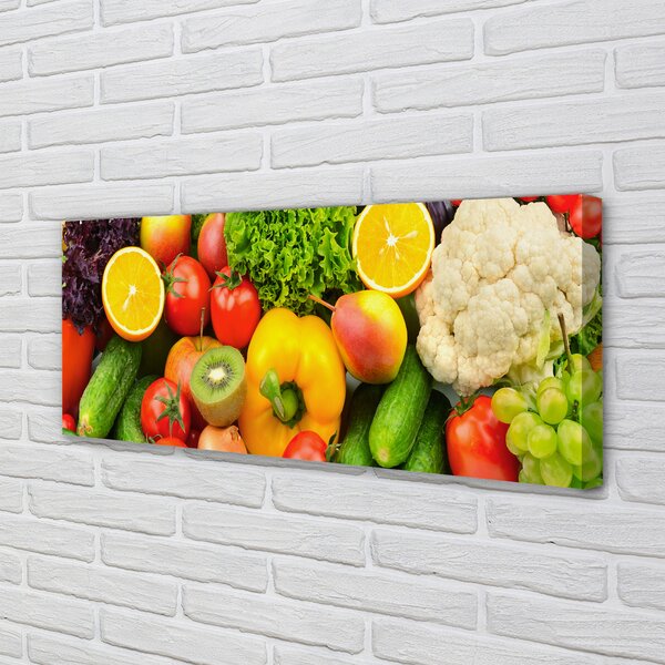 Tablouri canvas Conopida Kiwi castravete