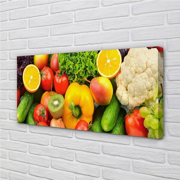 Tablouri canvas Conopida Kiwi castravete