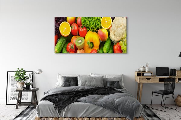 Tablouri canvas Conopida Kiwi castravete