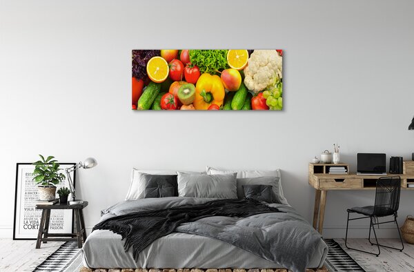 Tablouri canvas Conopida Kiwi castravete
