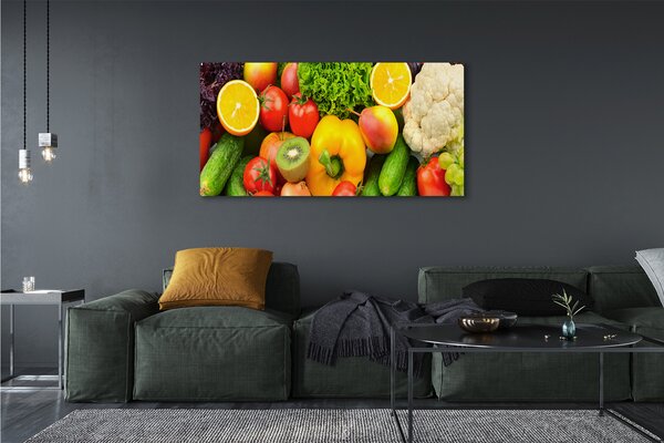 Tablouri canvas Conopida Kiwi castravete