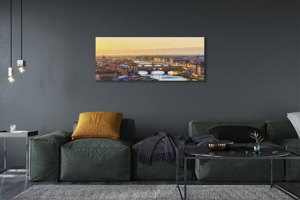 Tablouri canvas Italia Sunrise panorama