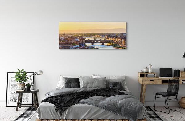 Tablouri canvas Italia Sunrise panorama