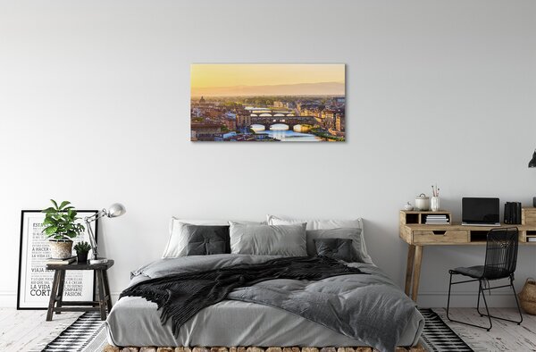 Tablouri canvas Italia Sunrise panorama