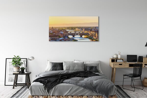 Tablouri canvas Italia Sunrise panorama