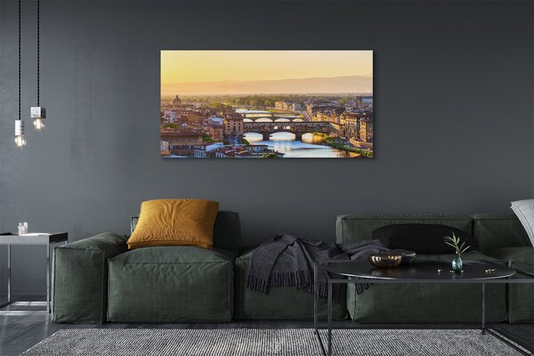 Tablouri canvas Italia Sunrise panorama