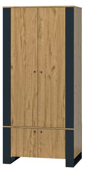 Dulap de haine Wayne (Stejar craft auriu). 1053387