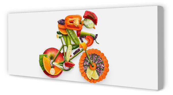 Tablouri canvas Omul aranjat cu legume