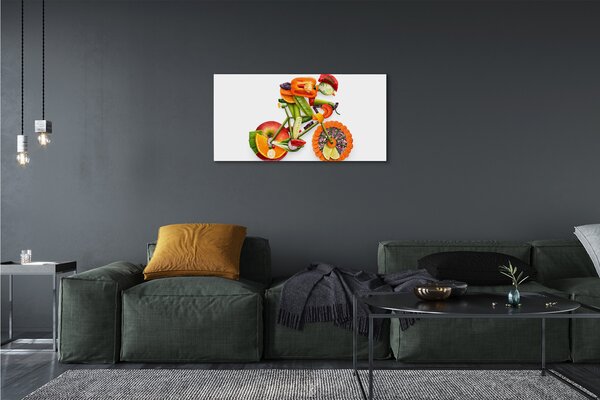 Tablouri canvas Omul aranjat cu legume