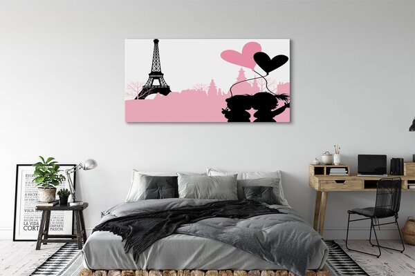 Tablouri canvas Inima turnului orașului