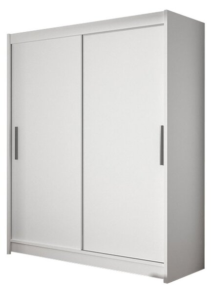 Dulap cu uși glisante Primrose I (alb) (fără iluminare). 1058444