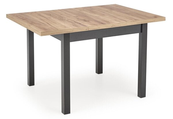 Masă Houston 1562Negru, Craft stejar, 8x9x9cm, ExtensieExtensie, MDF, PAL laminat