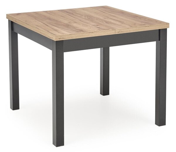 Masă Houston 1562Negru, Craft stejar, 8x9x9cm, ExtensieExtensie, MDF, PAL laminat