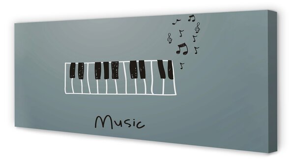 Tablouri canvas note de pian