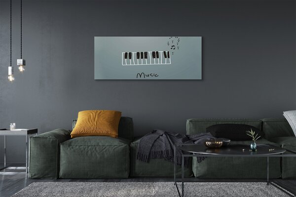 Tablouri canvas note de pian