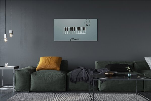 Tablouri canvas note de pian