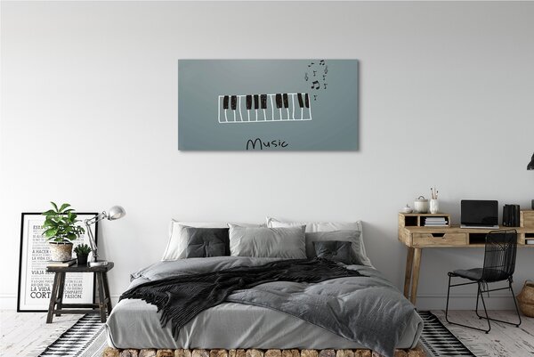Tablouri canvas note de pian
